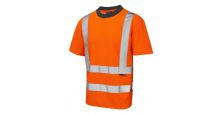 Newport ISO 20471 Cl 2 Poly/Cotton T-Shirt HV Orange